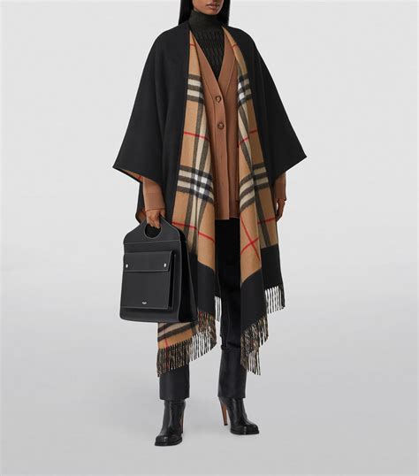 burberry london daunenmantel|Burberry cashmere cape jacket.